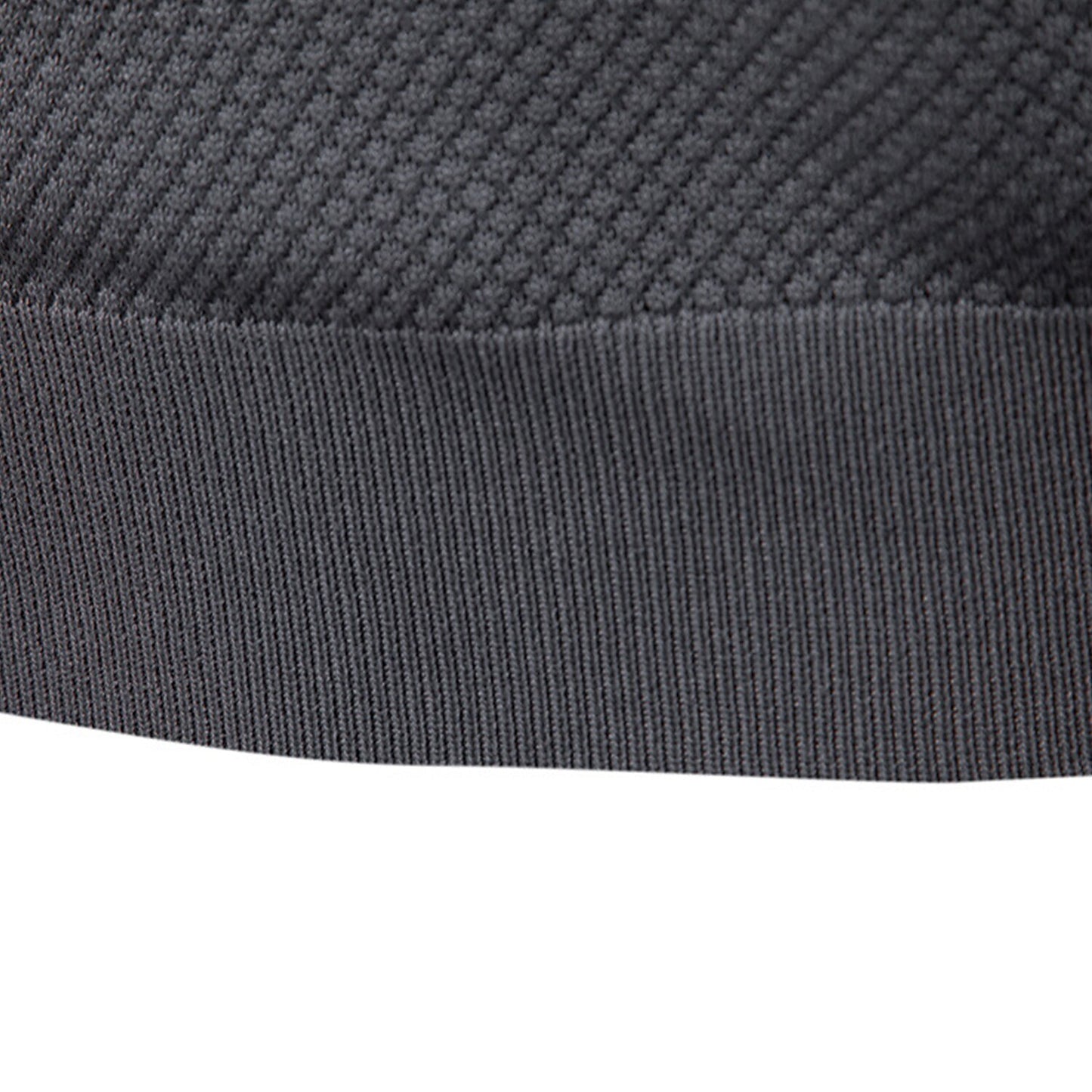 Business Casual Knitted Johnny collar Polo