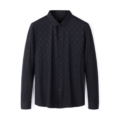 Textured Easy-Care Dress Shirt