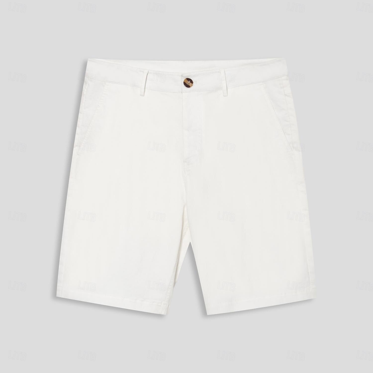 Cotton Pocket Formal Shorts - oukumen