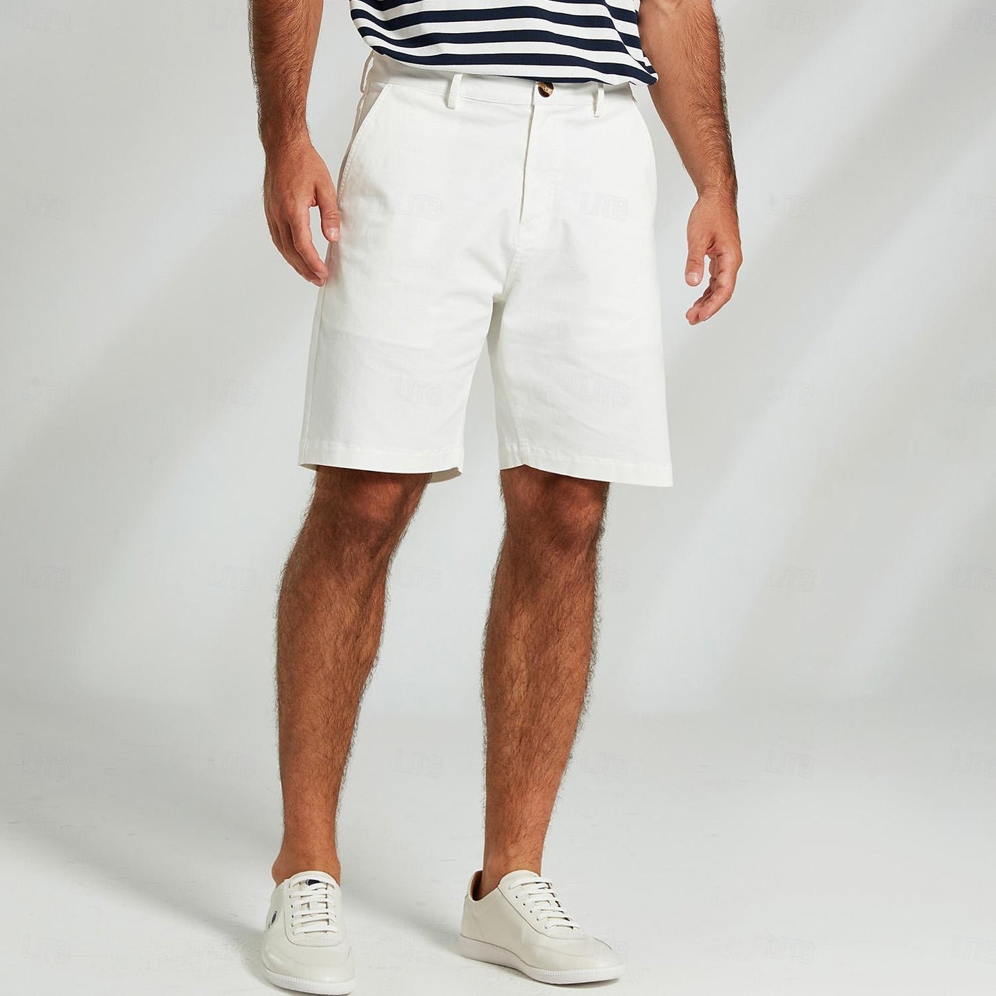 Cotton Pocket Formal Shorts - oukumen