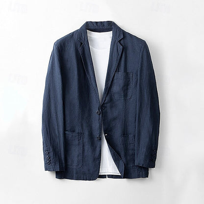 Classic 100% Linen Blazer