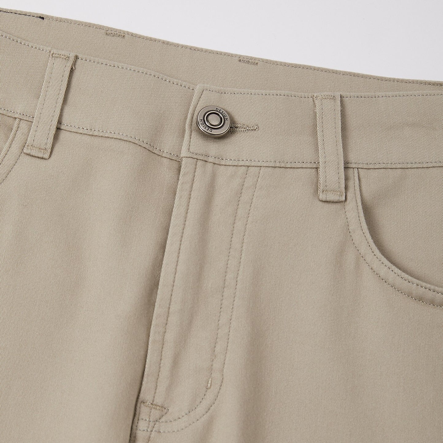 Tailored Stretch Cotton Chinos