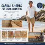 Patch-Pocket Corduroy Shorts