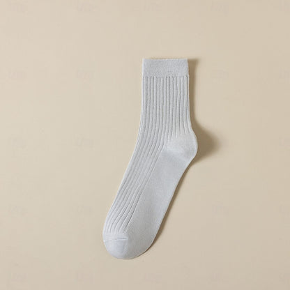 100% Cotton Knitwear Socks - oukumen