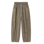 Acid-Wash Drawstring Pants