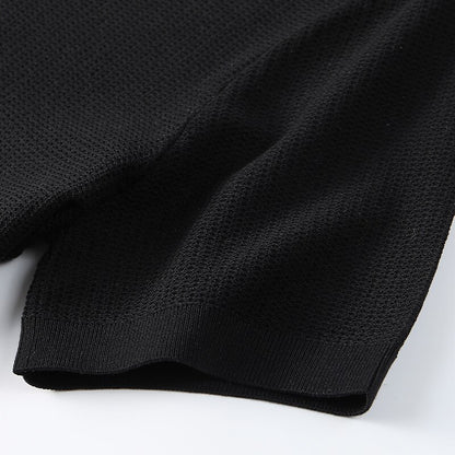 Luxury Blended Jacquard Polo Shirt