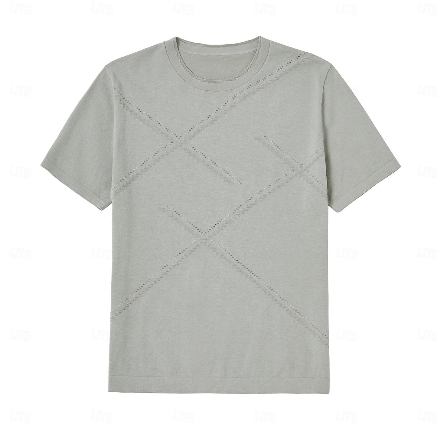 Silk Linen Cotton T Shirt