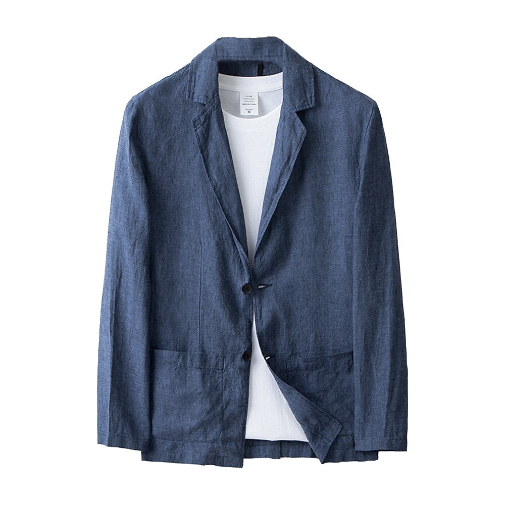 Classic Linen Blazer