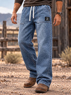 Drawstring Jeans