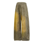 Acid-Wash Drawstring Pants