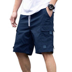 Drawstring Cargo Shorts