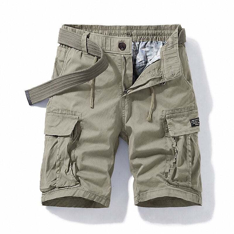 Multi-Pocket Cargo Shorts