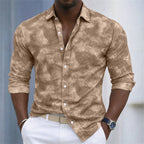 Acid-Wash Long-Sleeve Shirt
