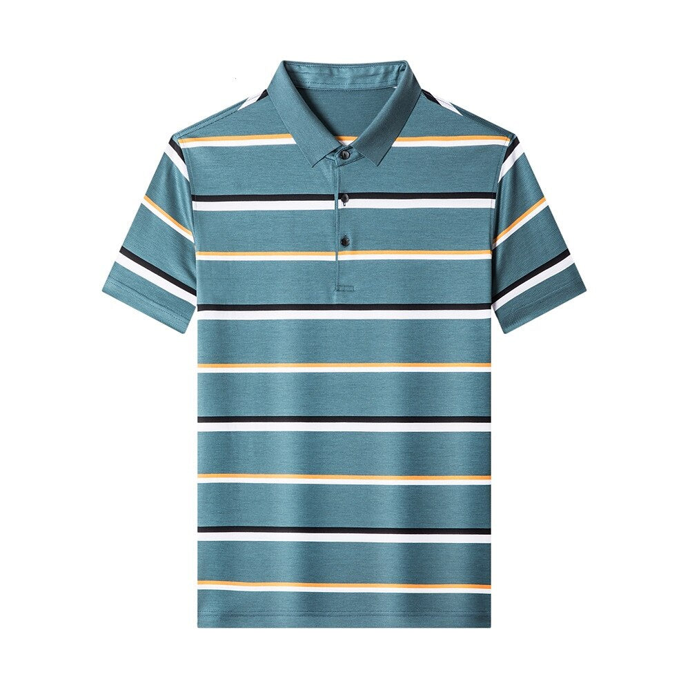 Tencel Mulberry Silk Luxury Polo Shirt