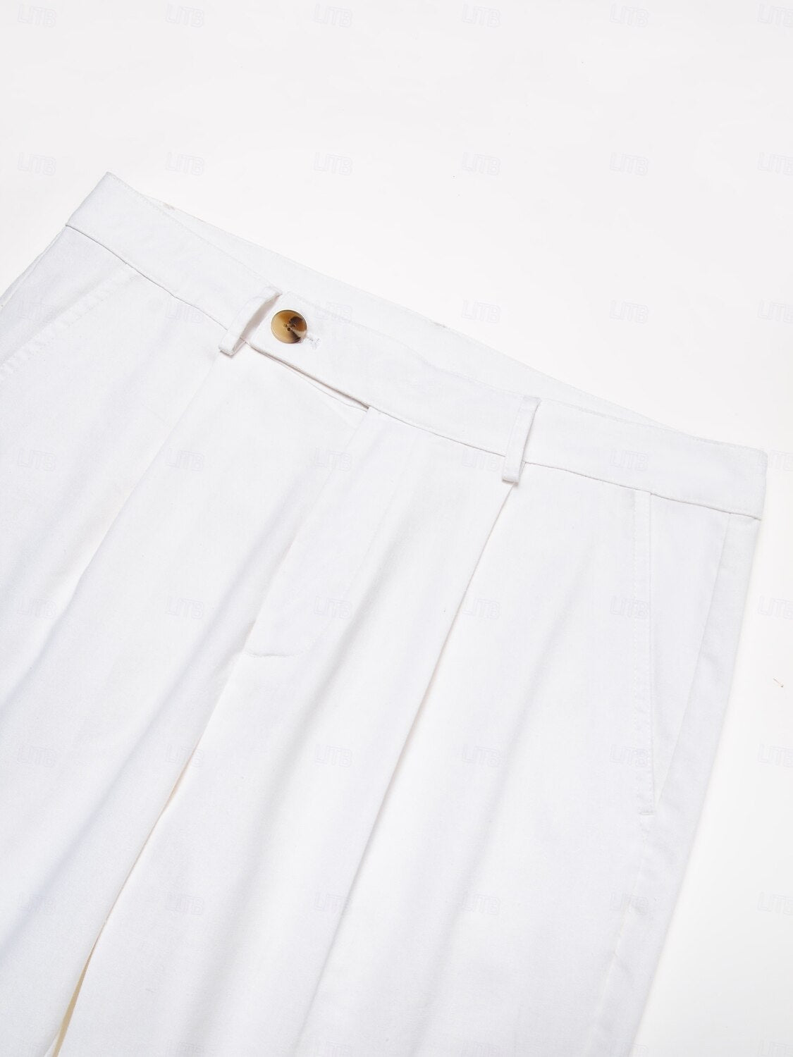 Men's Linen Pants Trousers Summer Pants - oukumen