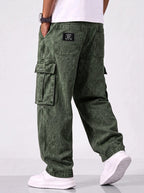 Drawstring Cargo Jeans