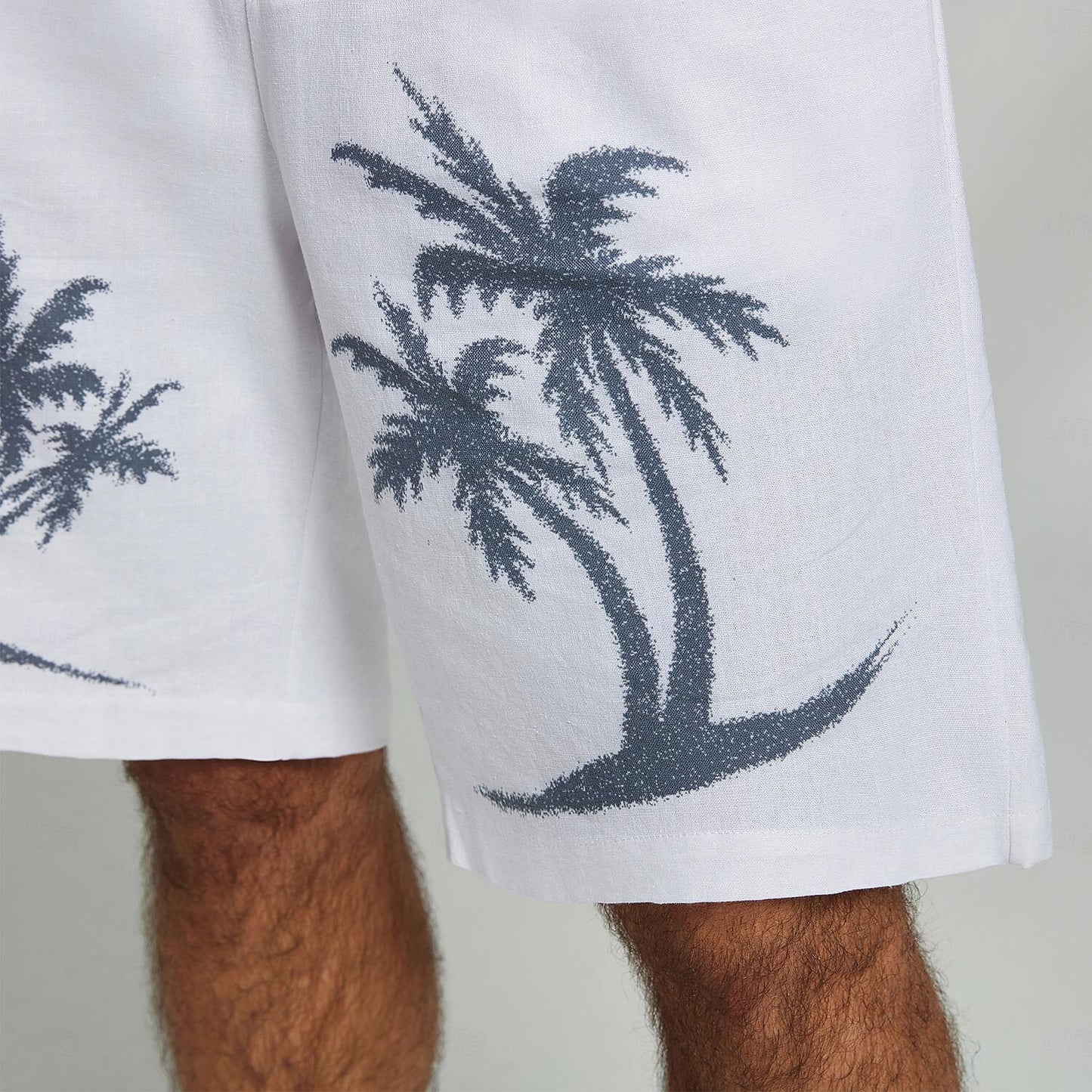 Linen Summer Shorts - oukumen