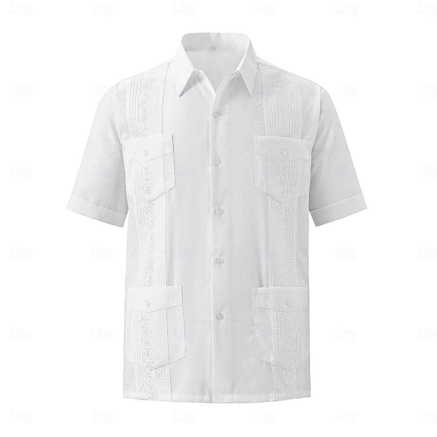 Classic Guayabera Cotton Shirt