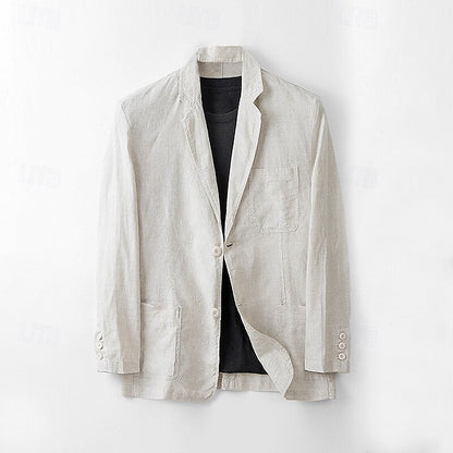 Classic 100% Linen Blazer