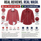 Washed Long-Sleeve Denim Shirt