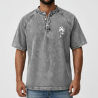Acid-Wash Short-Sleeve T-Shirt