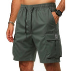 Flap-Pocket Cargo Shorts