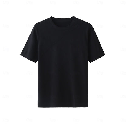 Silk Linen Cotton T Shirt