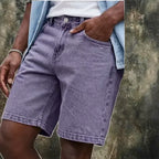 Acid-Wash Shorts — unified background