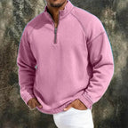 Acid-Wash Stand-Collar T-Shirt — unified background
