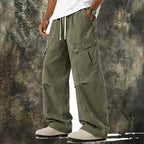 Drawstring Cargo Jeans — unified background