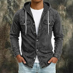 Garment-Dyed Long-Sleeve Shirt — unified background