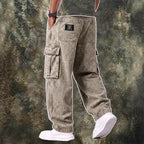 Drawstring Cargo Jeans — unified background