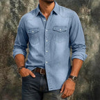 Denim Shirt — unified background