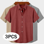 Washed Short-Sleeve Shirt