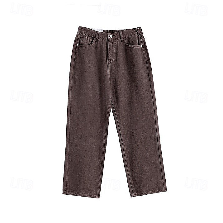 100% Cotton Straight Leg Chino Pants