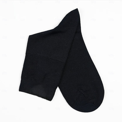 Mercerized Cotton Business Suit Socks - oukumen