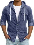 Garment-Dyed Long-Sleeve Shirt