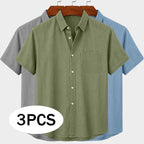 Washed Short-Sleeve Shirt