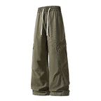 Drawstring Cargo Jeans