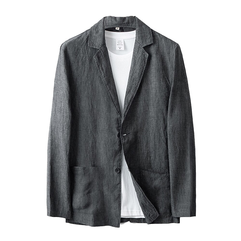 Classic Linen Blazer