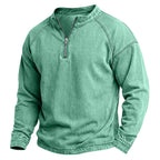 Washed Zip T-Shirt