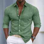Acid-Wash Long-Sleeve Shirt