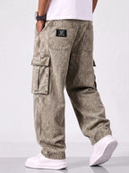 Drawstring Cargo Jeans
