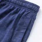 Acid-Wash Drawstring Shorts