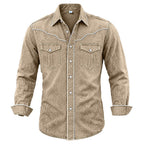 Acid-Wash Long-Sleeve Shirt