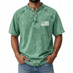 Graphic Acid-Wash T-Shirt