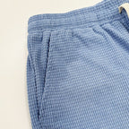 Waffle Drawstring Shorts