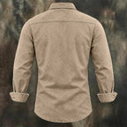 Acid-Wash Long-Sleeve Shirt