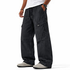 Drawstring Cargo Jeans