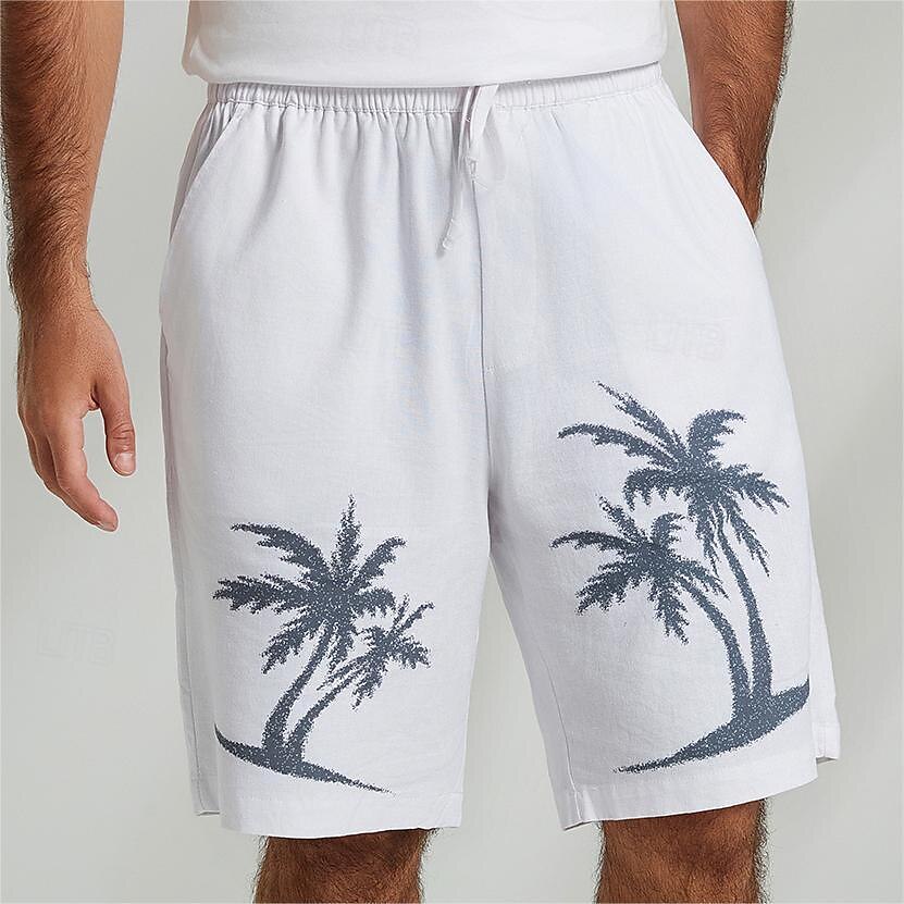 Linen Summer Shorts - oukumen